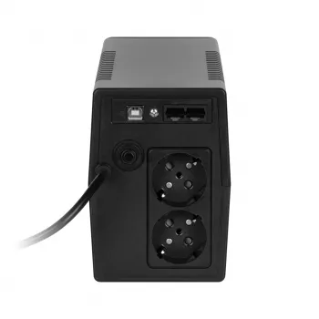 Rebel Nanopower Plus 1000 UPS | Off-line | Tīrs sinusoidāls vilnis | 1000VA | 600W | LCD | USB