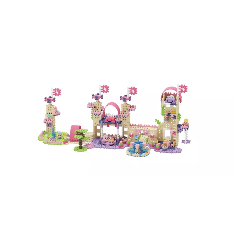 Būvēšanas komplekts Marioinex Waffle Mini Blocks Princese — 280 gab., daudzkrāsains, kastē, vecumam 6+