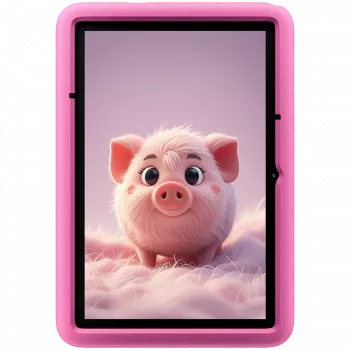 Blackview Tab A6 Kids, planšetdators, 10.1 collu 800x1280 HD+ IPS, A523 astoņkodolu 1.8GHz, 4GB + 128GB, 5100mAh, WiFi, 5MP priekšējā/8MP aizmugurējā kamera, Android 14, rozā