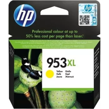 HP 953 XL Dzeltenā tintes kasetne, 1 600 lappuses
