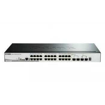 D-Link DGS-1510-28P 24GE PoE+ 4SFP slēdzis