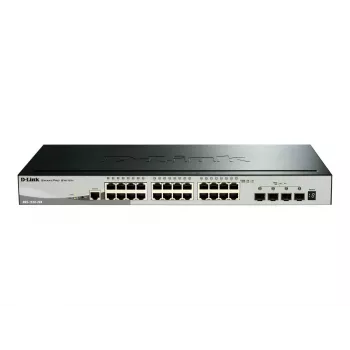 D-Link DGS-1510 pārvaldāms L3 Gigabit Ethernet (10/100/1000) Melns