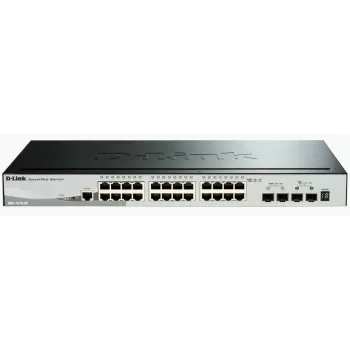 D-Link DGS-1510 pārvaldāms L3 Gigabit Ethernet (10/100/1000) Melns