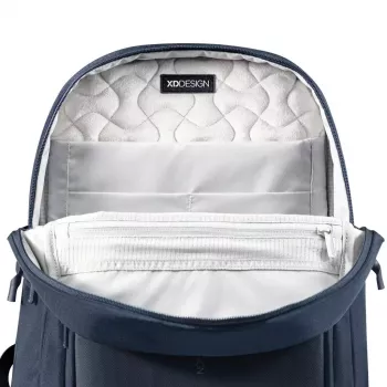 Mugursoma XDDESIGN Soft Daypack P705.985 Navy – viegla, ūdensizturīga ikdienas mugursoma