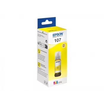 EPSON 108 EcoTank dzeltenā tintes pudele