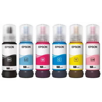 EPSON 108 EcoTank dzeltenā tintes pudele