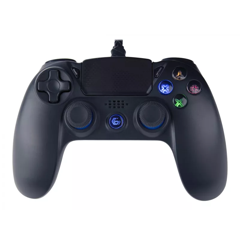 Spēļu kontrolieris Gembird JPD-PS4U-01 Melns USB
