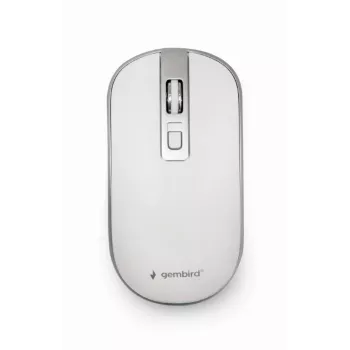 Gembird MUSW-4B-06-WS Bezvadu optiskā pele, balta/sudraba