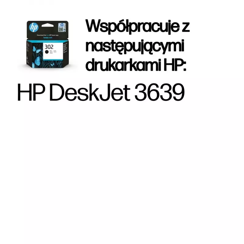 HP 302 Black Original Ink Cartridge