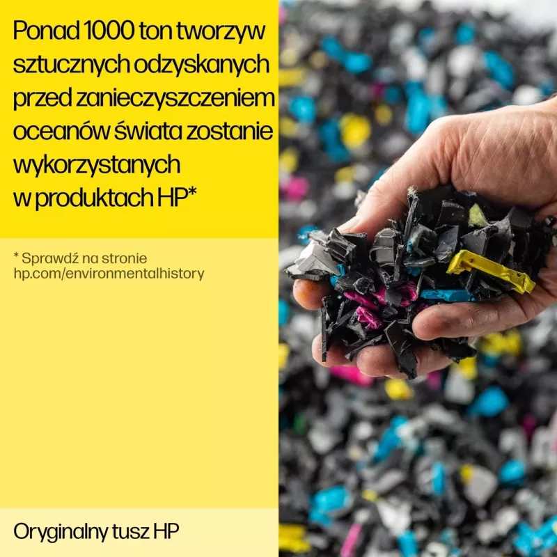 HP 302XL augstas ietilpības trīskrāsu oriģināla tintes kasetne