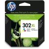 HP 302XL augstas ietilpības trīskrāsu oriģināla tintes kasetne