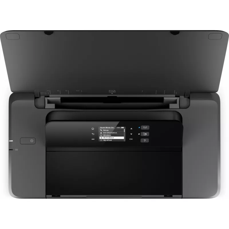 HP Officejet 200 Mobile Printer - pārnēsājams tintes printeris A4, 20 lpp/min melnbalts, 19 lpp/min krāsains, 50 loksnes, USB, Wi-Fi