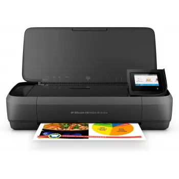 HP Officejet 250 Mobile All-in-One MFP krāsu tintes A4 8lpp/min Kopēšana 10lpp/min Druka 50lapas USB Wi-Fi