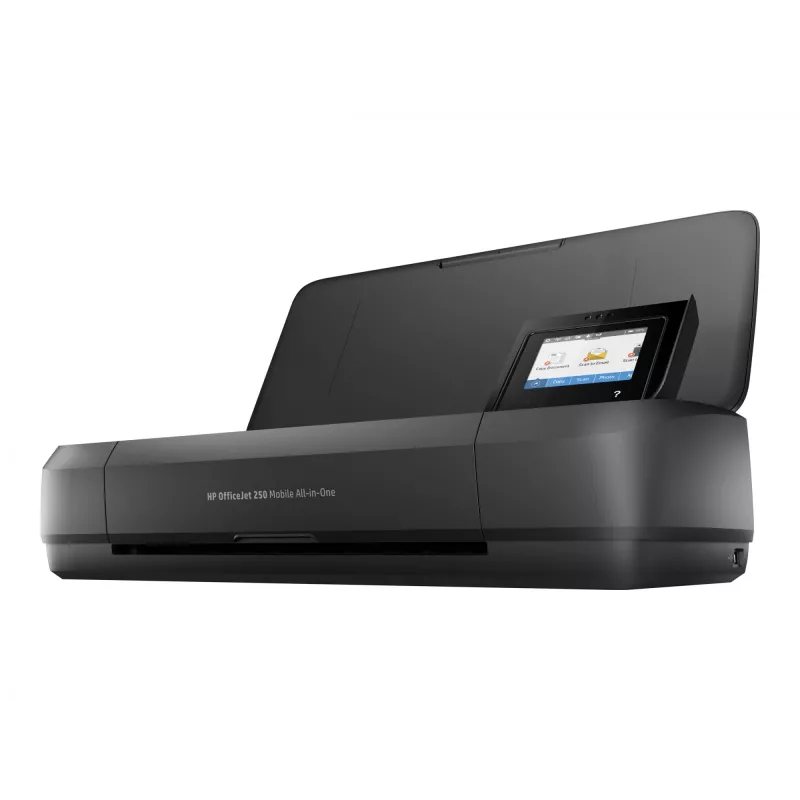 HP Officejet 250 Mobile All-in-One MFP krāsu tintes A4 8lpp/min Kopēšana 10lpp/min Druka 50lapas USB Wi-Fi