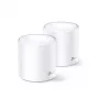 Bezvadu maršrutētājs TP-LINK Deco X60 (2 komplektā) | 5400 Mbps | Mesh | Wi-Fi 6