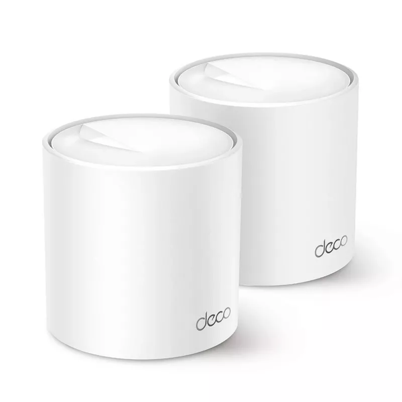 Bezvadu maršrutētājs TP-LINK Deco X60 (2 komplektā) | 5400 Mbps | Mesh | Wi-Fi 6