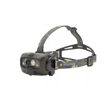 Ledlenser HF8R Core RGB Camouflage - Galvaslampa LED, zaļa