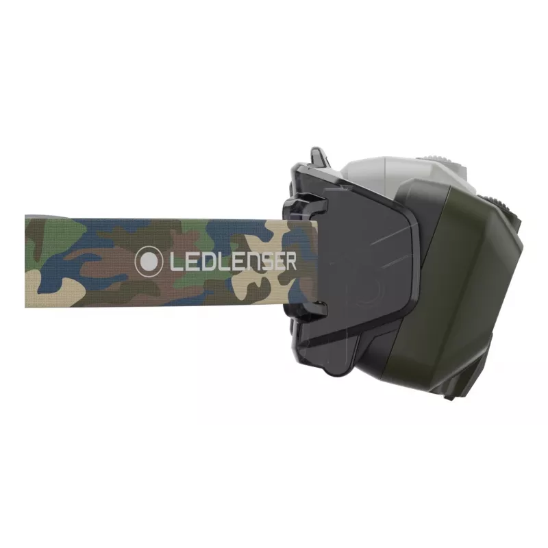 Ledlenser HF8R Core RGB Camouflage - Galvaslampa LED, zaļa