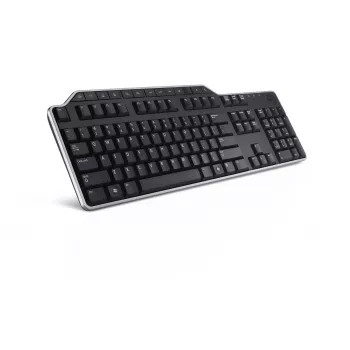 DELL KB522 tastatūra USB QWERTY US International melna