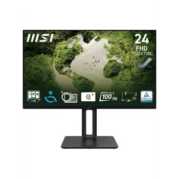 MSI Pro MP245PG 24 collu IPS FHD HDMI/DP Pivot - Plakans ekrāns - 61 cm