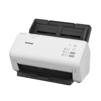 ADF skeneris Brother ADS-4300N — A4, 600 x 600 DPI, abpusējs, 80-lapu ADF, Dual CIS, LED (Melns/Balts)