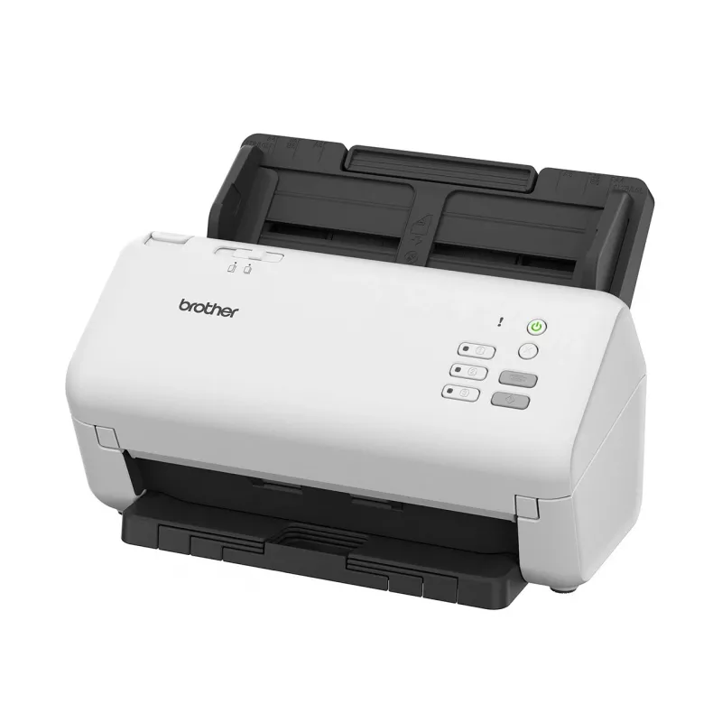 ADF skeneris Brother ADS-4300N — A4, 600 x 600 DPI, abpusējs, 80-lapu ADF, Dual CIS, LED (Melns/Balts)
