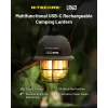 Nitecore LR40 100 lm Olīvu USB uzlādējama kempinga laterna