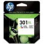 HP 301XL augstas ražības trīskrāsu oriģinālā tintes kasetne
