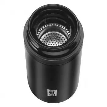Vakuuma pudele ZWILLING THERMO 0.42 L, nerūsējošais tērauds, melna, 7 h karsts / 10 h auksts