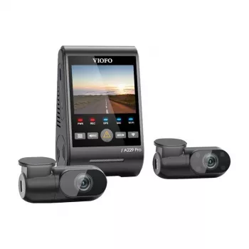 Auto reģistrators VIOFO A229 PRO 3CH 4K + 2K + 1080P WiFi GPS