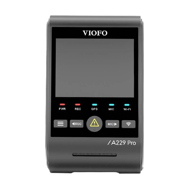 Auto reģistrators VIOFO A229 PRO 3CH 4K + 2K + 1080P WiFi GPS