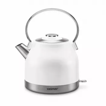 Zelmer ZCK7940 elektriskā tējkanna 1.5 L 2200 W Nerūsējošais tērauds, Balta