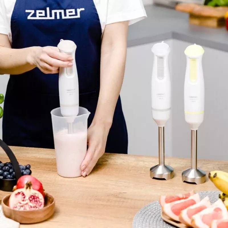 Zelmer ZHB4561S Pulsar Deluxe rokas blenderis, 800 W, pelēks