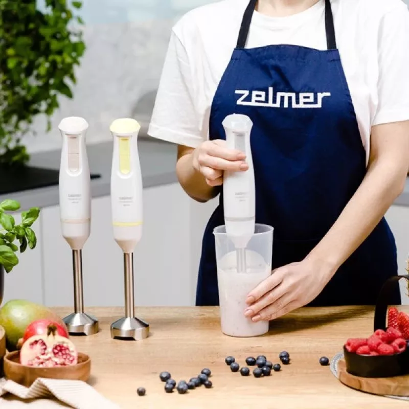 Zelmer ZHB4561S Pulsar Deluxe rokas blenderis, 800 W, pelēks