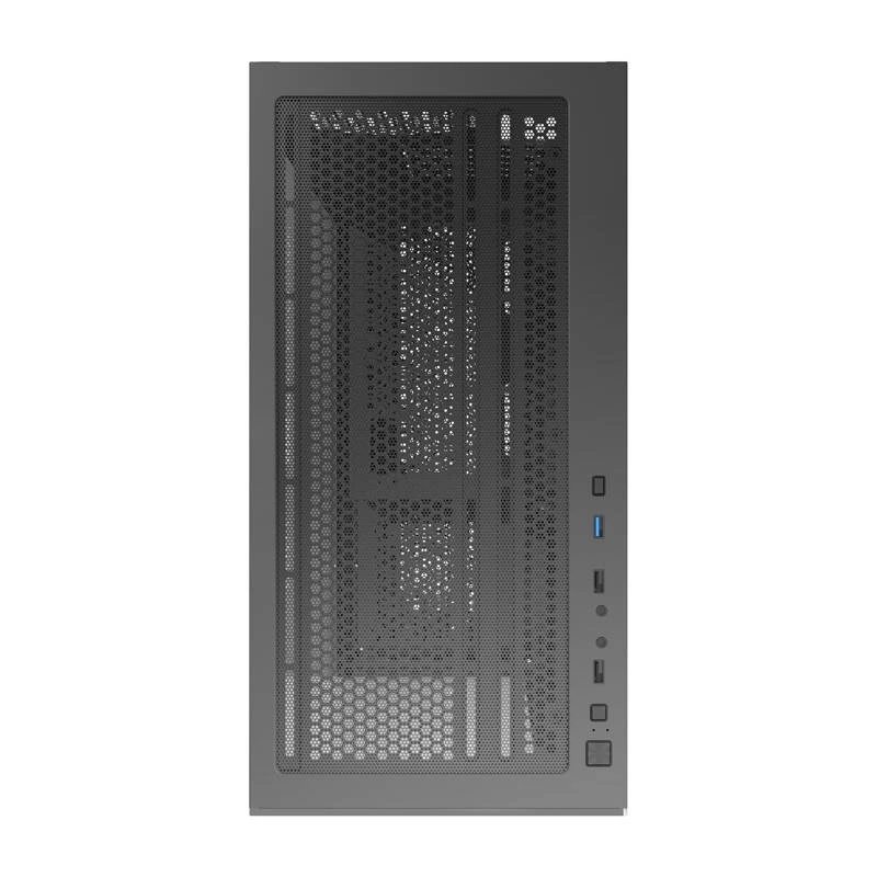 Darkflash C218M datora korpuss + 6 ARGB ventilatori (melns)