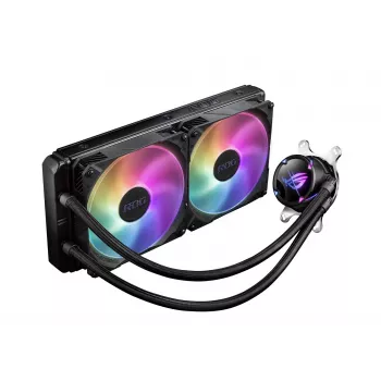 ASUS ROG STRIX LC II 280 ARGB procesora šķidruma dzesētājs 14 cm melns