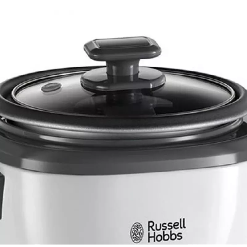 Russell Hobbs 27020-56 rīsu vārītājs Mini, 0,4 L, melns/balts