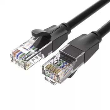 UTP CAT6 Vention IBEBN tīkla kabelis RJ45 Ethernet 1000Mbps 15m (melns)