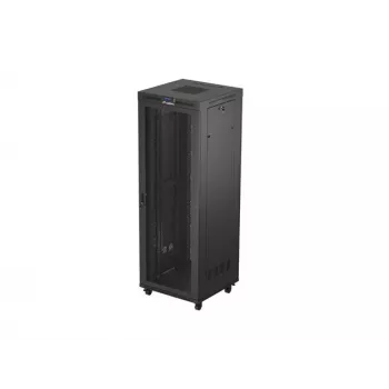 Grīdas stāvokļa skapis LANBERG FF01-8847-23BL 19 collu 47U 800x800 melns