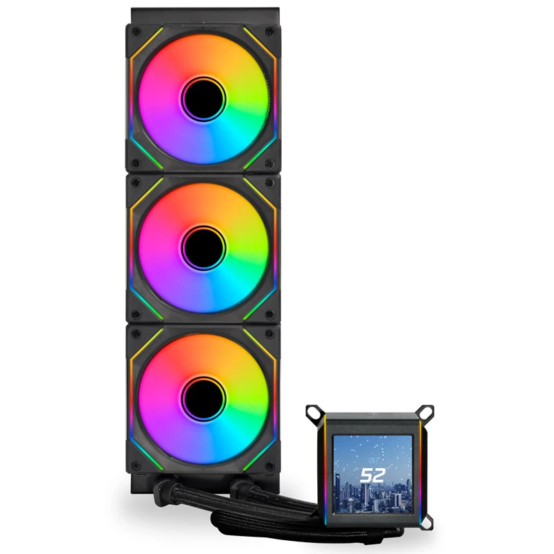 Šķidruma dzesēšanas komplekts Lian Li GALAHAD II LCD SL-INF 36 cm Melns