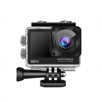 EASYPIX GoXtreme Vision DUO 4K darbības kamera ar skārienekrānu, ūdensnecaurlaidīga, Wi-Fi