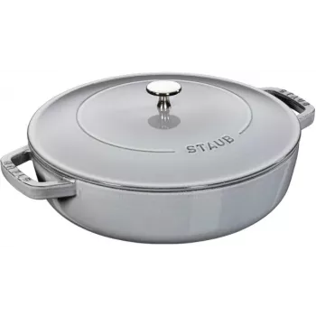 Dziļā cepamā panna ar vāku STAUB 28 cm 40511-470-0