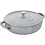 Dziļā cepamā panna ar vāku STAUB 28 cm 40511-470-0