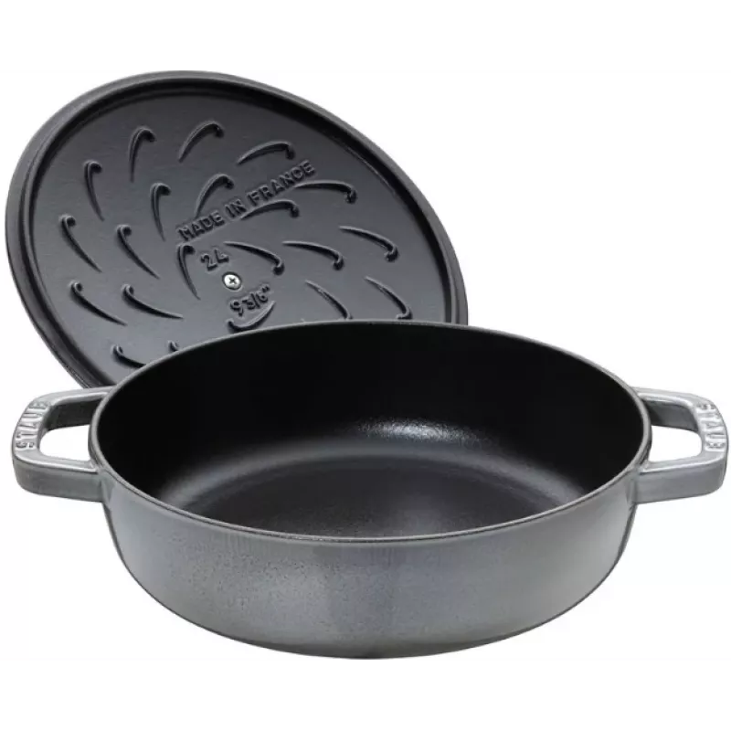 Dziļā cepamā panna ar vāku STAUB 28 cm 40511-470-0