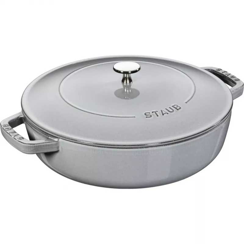 Dziļā cepamā panna ar vāku STAUB 28 cm 40511-470-0