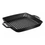Grila panna Staub 40511-683-0 Taisnstūra Melna 348x280x43 mm