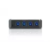 ATEN US434 4x4 USB 3.2 Gen1 perifērijas ierīču koplietošanas slēdzis
