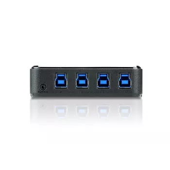 ATEN US434 4x4 USB 3.2 Gen1 perifērijas ierīču koplietošanas slēdzis