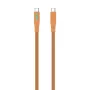 Havit CB6254 USB Type C lādēšanas kabelis 1 m oranžs