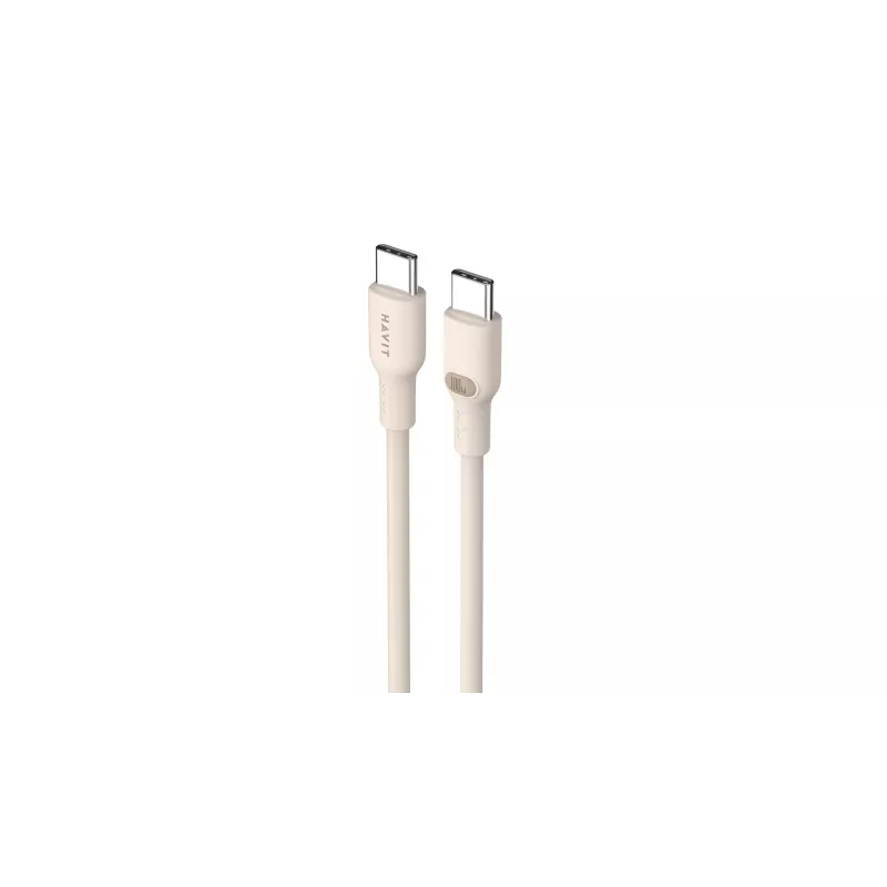 USB Type C kabelis Havit CB6284 2m Bēšs
